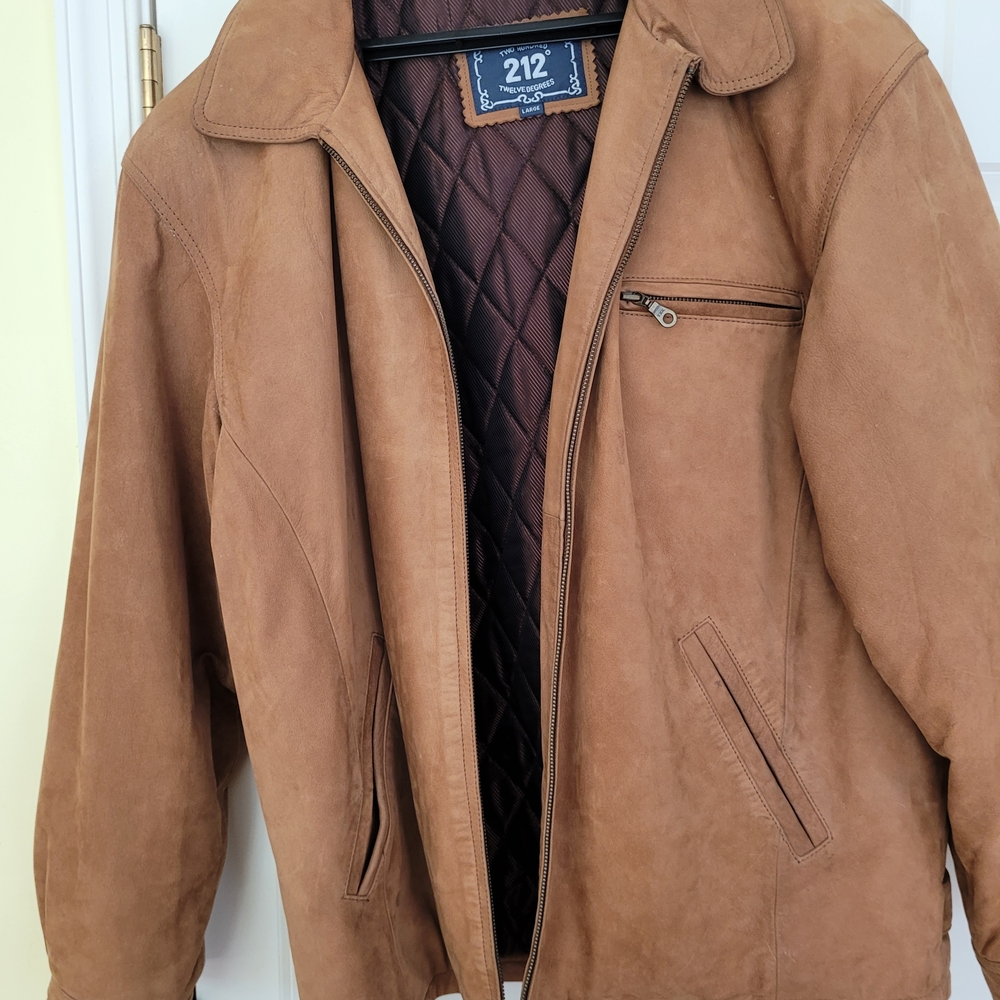 212 Collection Brown Men's Jacket - Picture 6 of 8